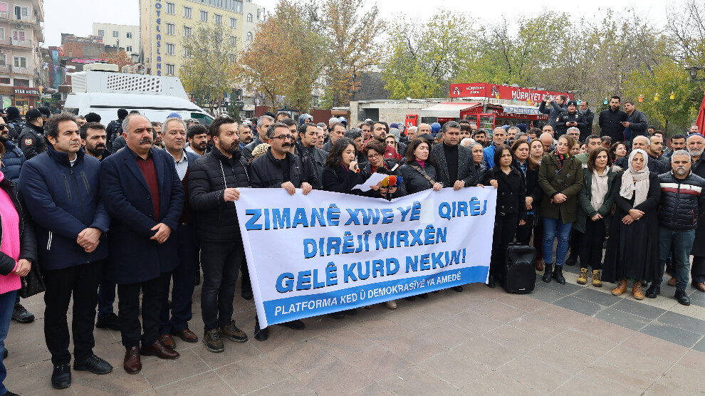 ANF Şêx Saîd in hedef alınması protesto edildi 